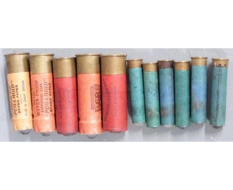 Eleven nitro ball shotgun cartridges comprising five 12 bore and six .410.&nbsp;PLEASE NOTE THAT A VALID RELEVANT FIREARMS/SH