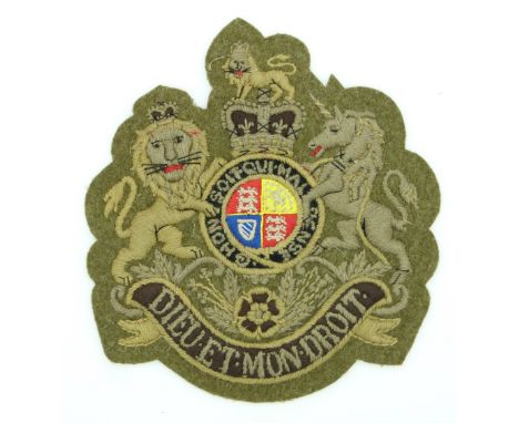 British Army Coldstream Guards WO1 cloth arm badge