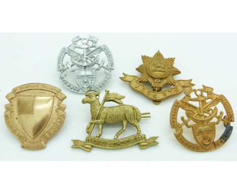 Six Portsmouth Northern Grammar School&nbsp;Officer Training Corps, Royal Worcester Grammar School&nbsp;Officer Training Corp