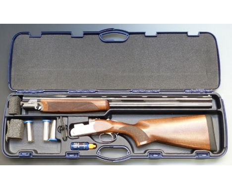 Beretta 686 Silver Pigeon Sporting 12 bore over and under ejector shotgun with engraved lock, underside, trigger guard and to