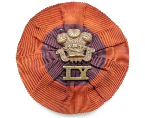 British Army Imperial Yeomanry General Service Rosette cloth badge