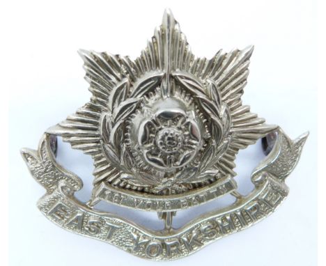 British Army East Yorkshire Regiment 1st Volunteer Battalion cap badge