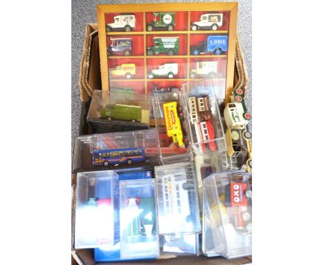 Over 50 Corgi, Exclusive First Editions (EFE), Lledo and similar diecast model vehicles, some in original boxes and some in d