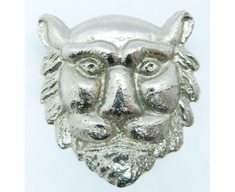 British Army Shropshire Yeomanry NCO's metal arm badge