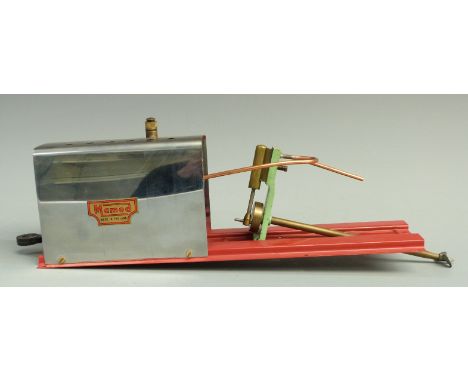 Mamod M.E.1 live steam marine engine, in original box.&nbsp;