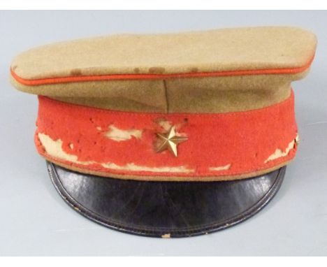 WWII Imperial Japanese Army Officer's Visor Cap