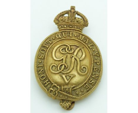 British Army Household Battalion other ranks cap badge