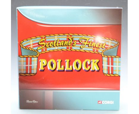 Corgi Scotland's Finest Pollock (Scotrans) Ltd Musselburgh 1:50 scale limited edition diecast model lorry set, CC99130, in or