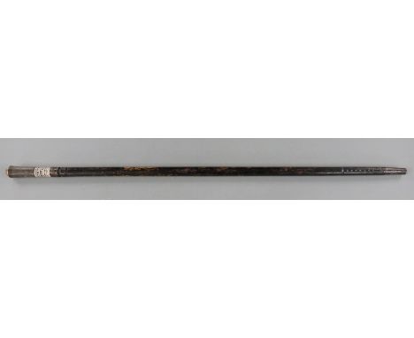 Indian or similar swordstick, with lions mask to top and 57cm blade&nbsp;