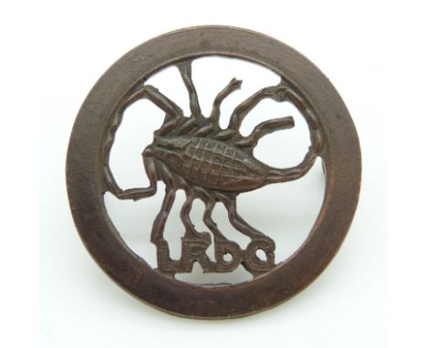 British Army Long Range Desert Group metal cap badges