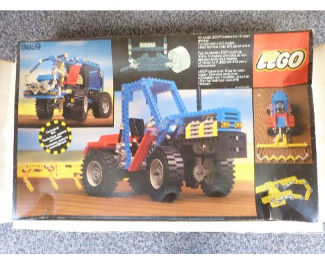 Lego Tractor building set, 8859, 1981, in original box.&nbsp;