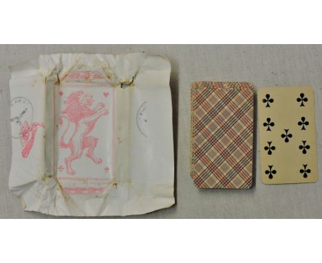 Stalag Luft III Playing Cards but all are the same card! 