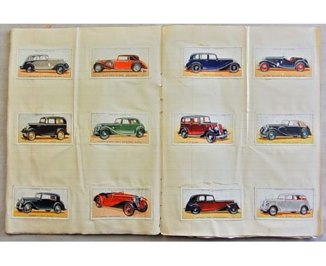 Motor Car History-An old scrapbook full of newspaper and magazine cuttings from the 1930's,40's and 50's would be of great in