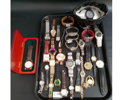 SELECTION OF LADIES AND GENTLEMEN'S WRISTWATCHESincluding Sekonda, Guess,Fossil, Storm, Scherrer, Rotary, Michael Kors, Lorus
