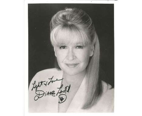 Diane Ladd signed 10x8 black and white photo. Diane Ladd, born November 29, 1935, is an American actress, film director, prod