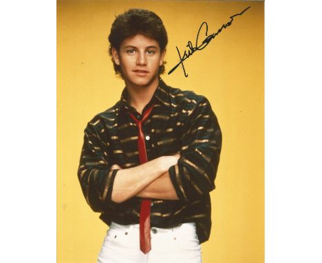 Kirk Cameron signed 10x8 colour photo. Kirk Thomas Cameron, born October 12, 1970, is an American actor. He is known for his 