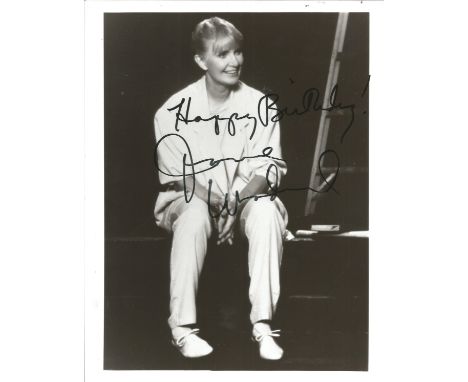 Joanne Woodward signed 10x8 black and white photo inscribed Happy Birthday. Joanne Gignilliat Trimmier Woodward, born Februar