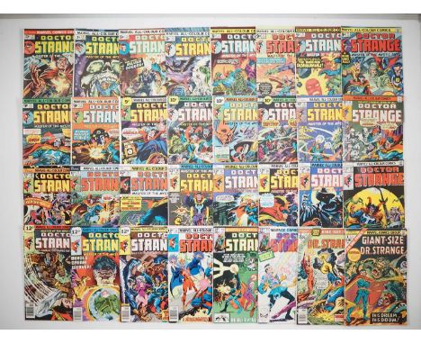 DOCTOR STRANGE #2, 4-9, 11-21, 25-34, 46, 48 + KING-SIZE ANNUAL #1 + GIANT-SIZE DR.STRANGE #1 (32 in Lot) - (1974/1981 - MARV