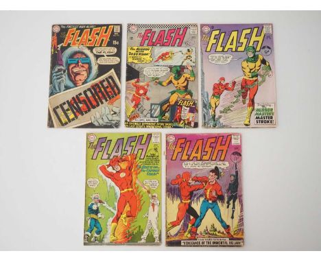 FLASH #137, 140, 146, 161, 193 (5 in Lot) - (1963/1969 - DC) - Includes the first appearances of Johnny Thunder and Vandal Sa