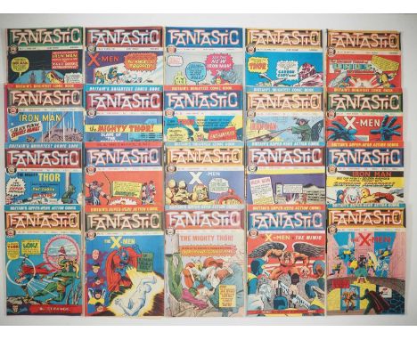 FANTASTIC #7, 8, 9, 10, 14, 23, 24, 25, 26, 27, 28, 29, 30, 32, 33, 34, 35, 36, 37, 38 (20 in Lot) - (1967 - ODHAMS PRESS) - 