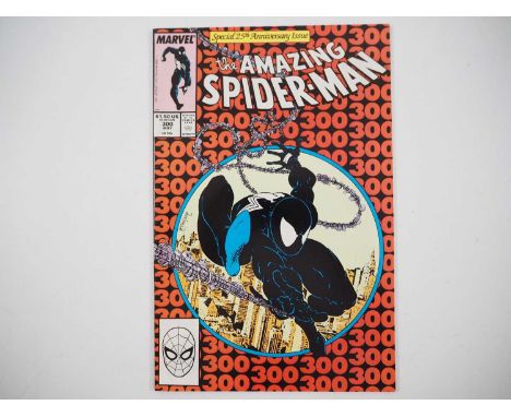 AMAZING SPIDER-MAN #300 - (1988 - MARVEL) - Origin and first full appearance of Venom + Spider-Man wears the black alien symb