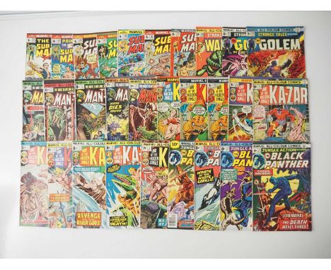 MIXED MARVEL LOT (29 in Lot) - Includes JUNGLE ACTION #11, 12, 13, 22 + KA-ZAR #5, 6, 7, 8, 9, 14 + ASTONISHING TALES FT KA-Z