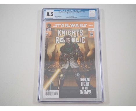 STAR WARS: KNIGHTS OF THE OLD REPUBLIC #31 (2008 - MARVEL) - GRADED 8.5 (VF+) by CGC -the first time squint uses the alias Ma