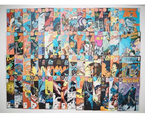DETECTIVE COMICS #541 to 600 (60 in Lot) - (1984/1989 - DC) - Includes the first appearance of Onyx Adams, the second appeara