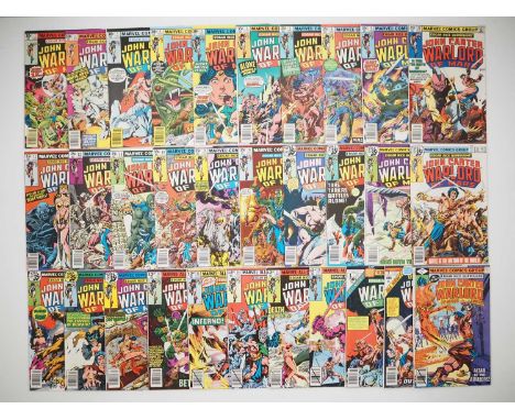 JOHN CARTER WARLORD OF MARS #1 to 28 + ANNUALS #1, 2, 3 (31 in Lot) - (1977/1979 - MARVEL - US &amp; UK Price Variant) - Full