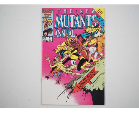 NEW MUTANTS ANNUAL #2 - (1986 - MARVEL) - The first appearance and origin of Betsy Braddock in U.S. comics, renamed Psylocke 
