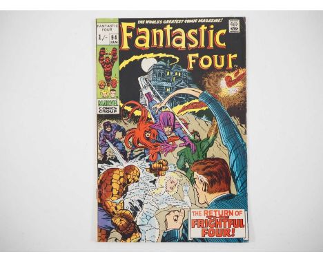 FANTASTIC FOUR #94 - (1970 - MARVEL) - The first appearance of Agatha Harkness (introduced as the villainess in Marvel's smas