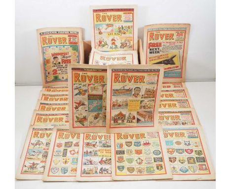 ROVER LOT (215 in Lot) - Comprising of issues from #1280 (Jan. 7th 1950) to #1851 (Dec. 17th 1960) -  Good cover colours, sig