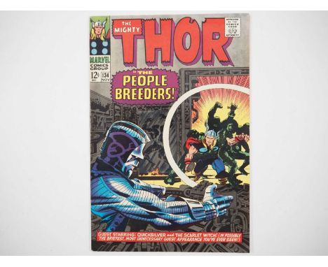 THOR #134 (1966 - MARVEL) - HOT comic - The first appearance of the High Evolutionary and introduction of Wundagore Mountain 