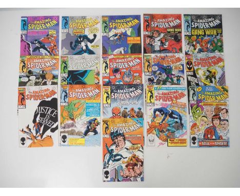 AMAZING SPIDER-MAN #273, 274, 275, 276, 277, 278, 279, 280, 281, 282, 283, 284, 285, 286, 287, 288 (16 in Lot) - (1986/1987 -