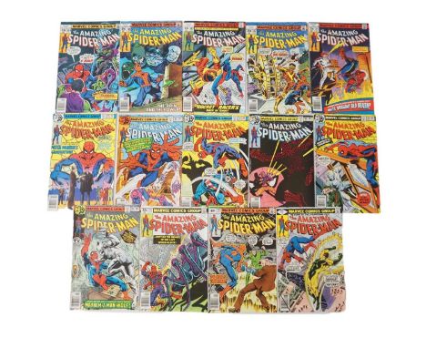 AMAZING SPIDER-MAN #180, 181, 182, 183, 184, 185, 186, 187, 188, 189, 190, 191, 192, 193 (14 in Lot) - (1978/1979 - MARVEL) -