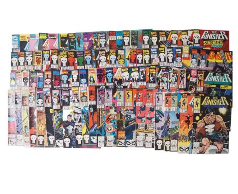 THE PUNISHER VOL. 2 #21 to 99, 104 + ANNUALS 1, 2, 3, 4, 5, 6 (87 in Lot) - (1987/1989 - MARVEL) - Unbroken run of the next 7