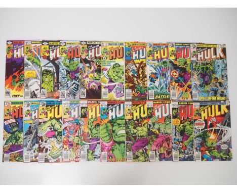 INCREDIBLE HULK #221 to 240 (20 in Lot) - (1978/1979 - MARVEL) - Includes the first appearances of Quasar + the second Moonst