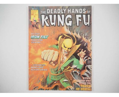 DEADLY HANDS OF KUNG FU #19 (1975 - MARVEL) - The first appearance of White Tiger, the first Puerto Rican superhero in comic 