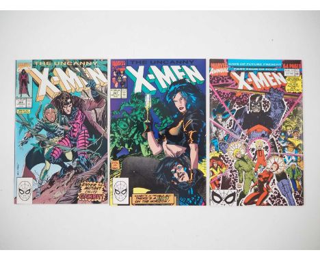UNCANNY X-MEN #266 &amp; 267 + ANNUAL #14 (3 in Lot) - (1990 - MARVEL) - Includes first Cameo + FULL First &amp; Second appea