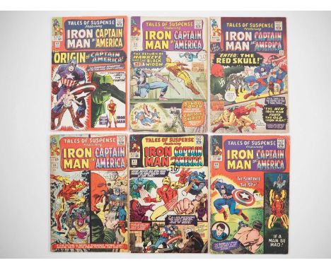 TALES OF SUSPENSE #63, 64, 65, 66, 67, 68 (6 in Lot) - (1965 - MARVEL) - Includes the first appearance of the Red Skull in th