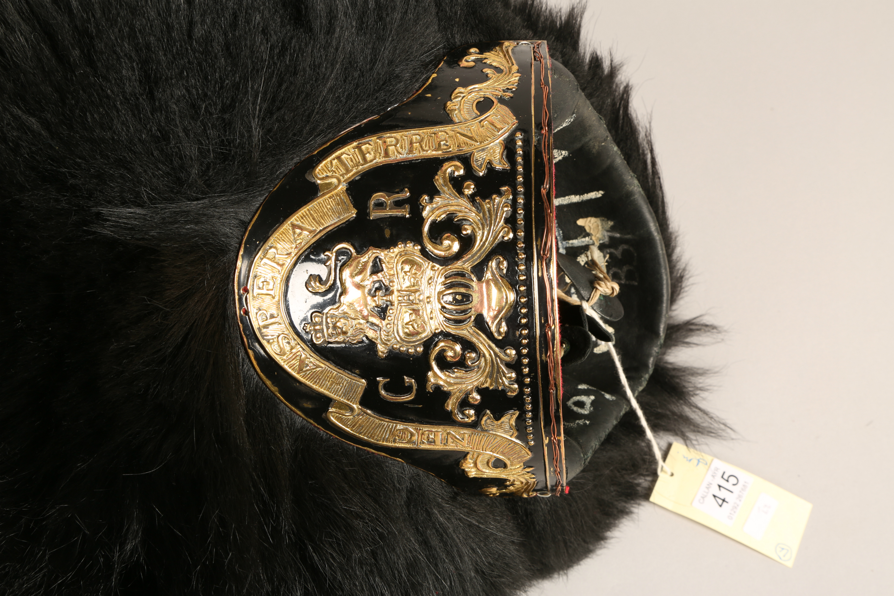 British 1768 Pattern Grenadiers Bearskin or Mitre cap