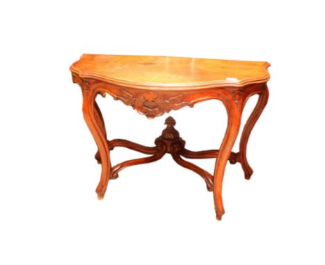 Console Luigi Filippo cm. 123x56xh90, seconda metà dell'800