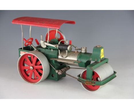 A German Wilesco live steam engine, D365