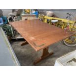 Wooden Dining Table with 4x Chairs