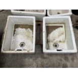 2x Butler Sinks