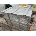 Large Wooden Transport Box