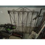 2x Metal Garden Gates