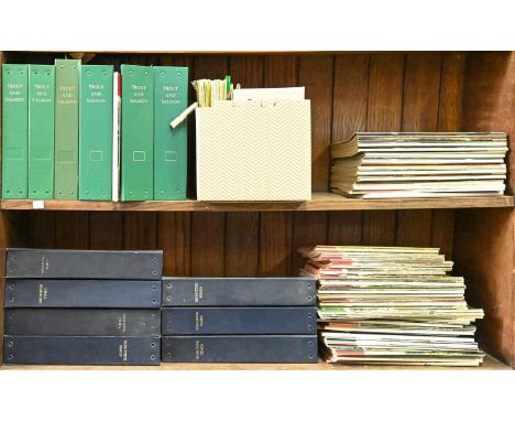 Fishing and Shooting. Various periodicals, including Shooting Times, The Field, Trout and Salmon, arranged in binders, Ordnan