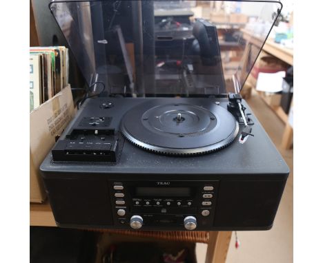 TEAC - an LP-R550 usb/CD recorder/cassette all-in-one system, for transferring music into digital format, RRP £400 