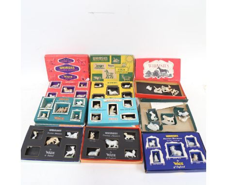 9 boxed sets of Vintage Wade Whimsies 
